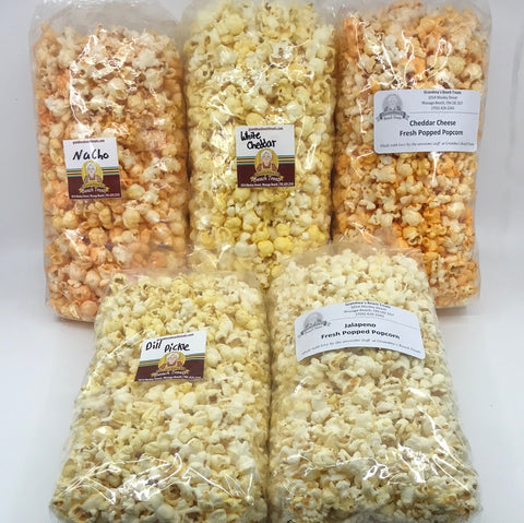 Popcorn-  Savory Flavours