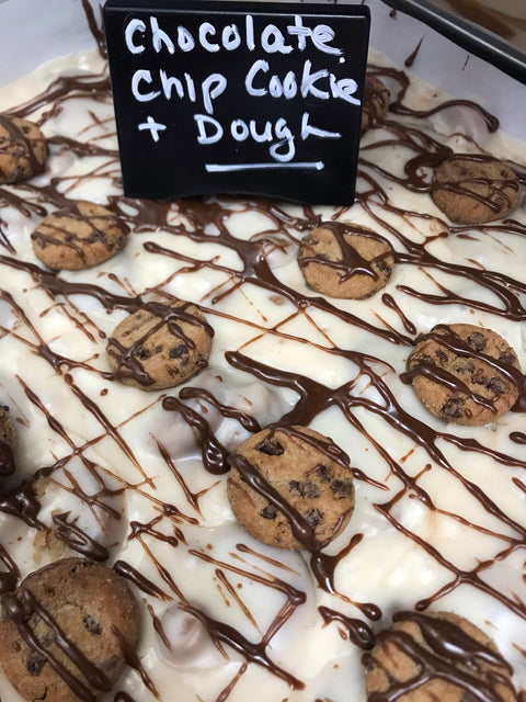 Chocolate Chip Cookie Dough Fudge